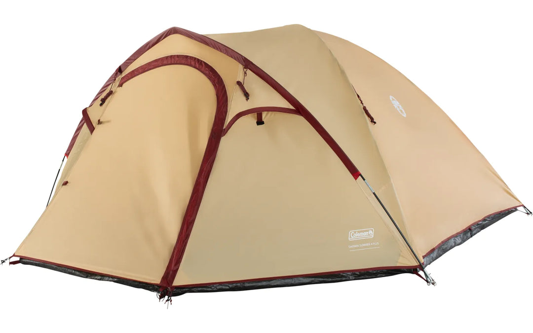 Coleman Darwin Summer 4 Plus 4-Personen Kuppelzelt 335 x 265 x 140 cm - Boatcamper