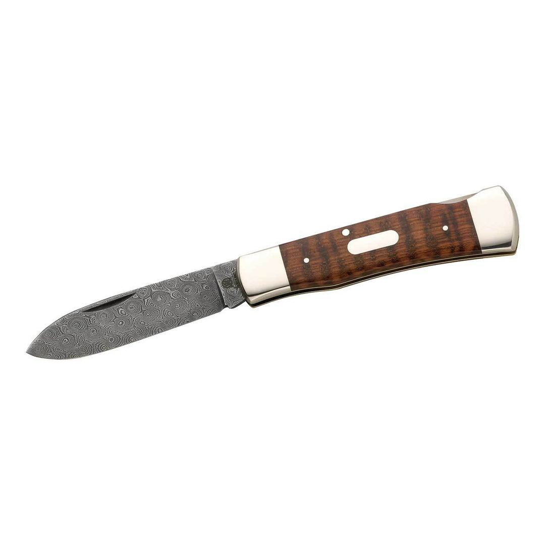 Hartkopf Taschenmesser Rosendamast – 300 Lagen Balbach-Damast, Amourette, Solingen