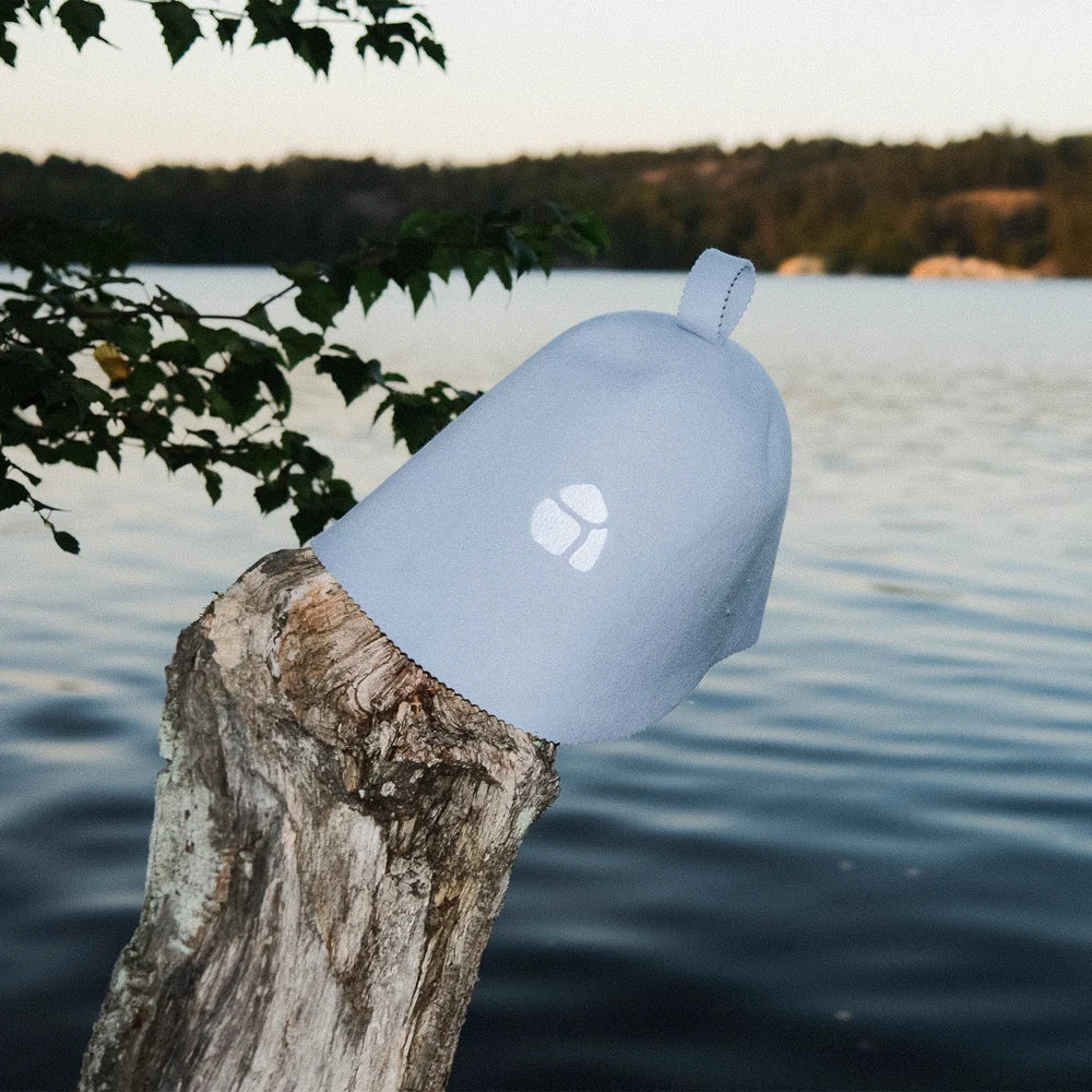 Saunamütze aus 100 % Wolle