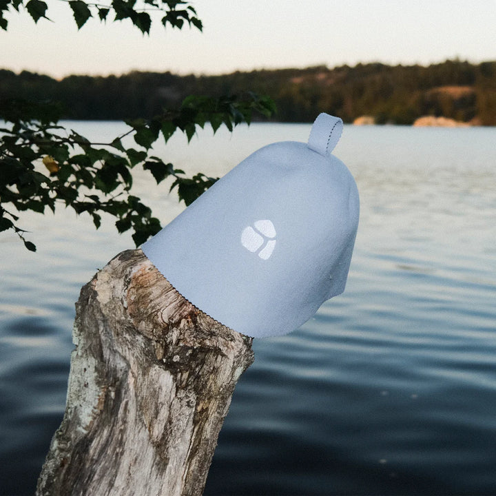 Saunamütze aus 100 % Wolle