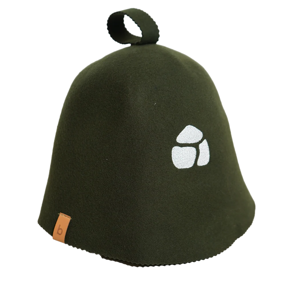 Saunamütze aus 100 % Wolle