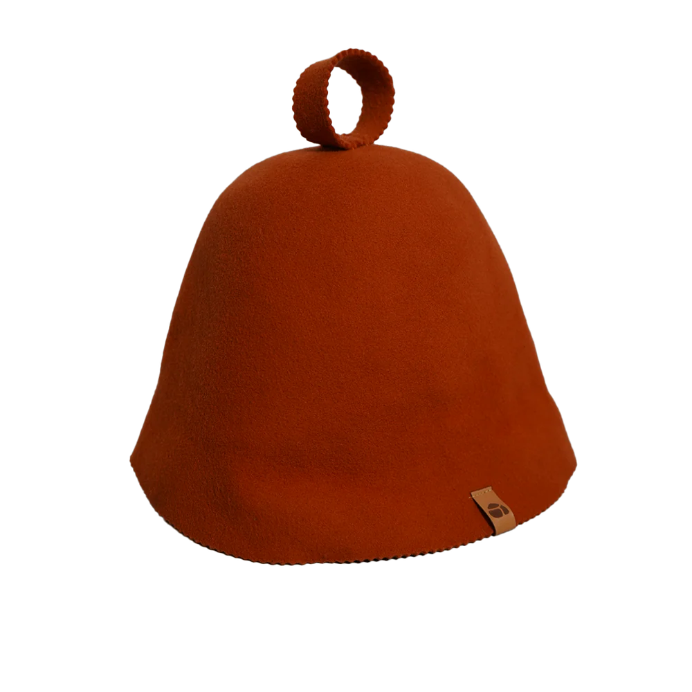 Saunamütze aus 100 % Wolle