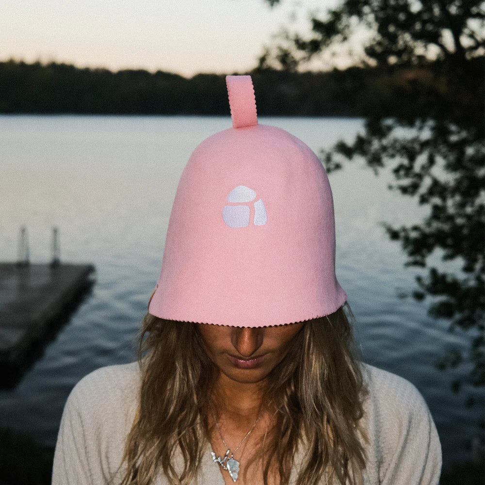 Saunamütze aus 100 % Wolle