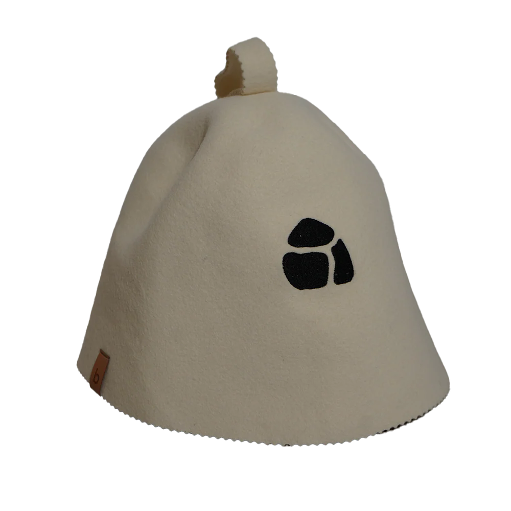 Saunamütze aus 100 % Wolle