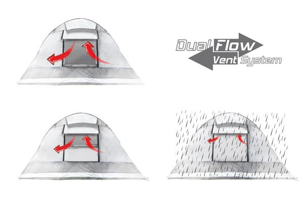 Familien-Tunnelzelt BOZEN 5.0 - Boatcamper